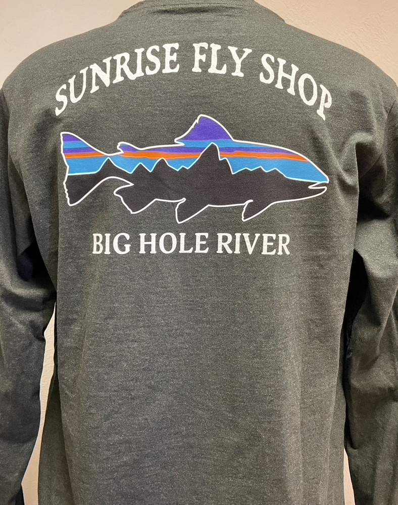 Patagonia Long-Sleeved Fitz Roy Trout Responsibili-Tee