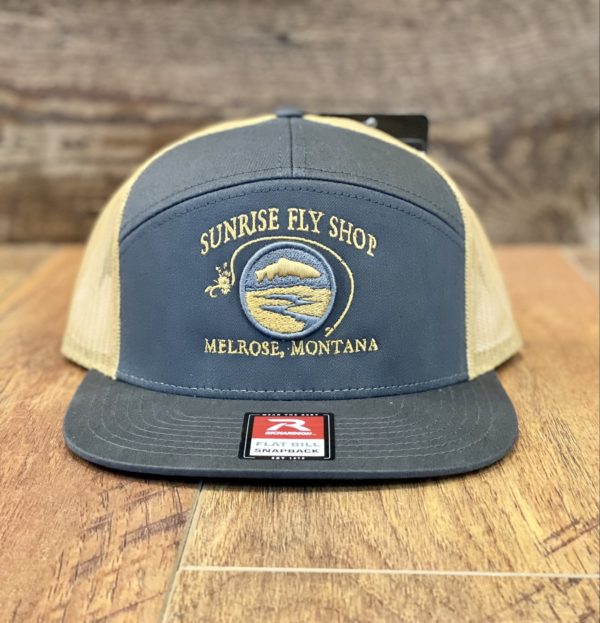Sunrise Logo Hat | Panel Flatbill Trucker - Image 4