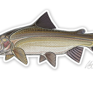 Underwood Whitefish Sticker