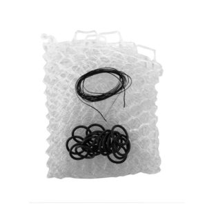 Fishpond Replacement Rubber Net-Clear