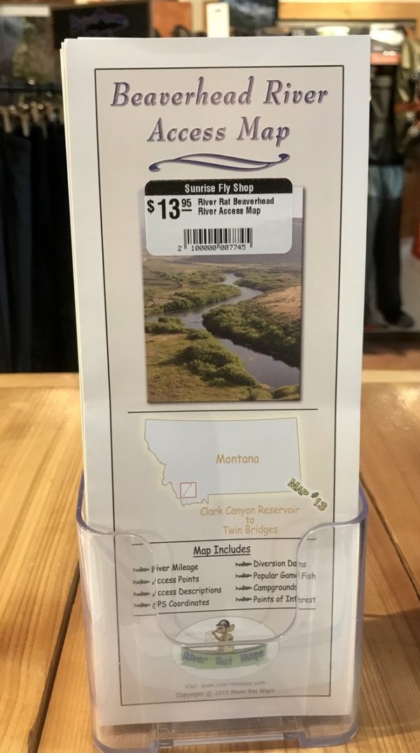 River Rat Maps | Beaverhead River Access Map