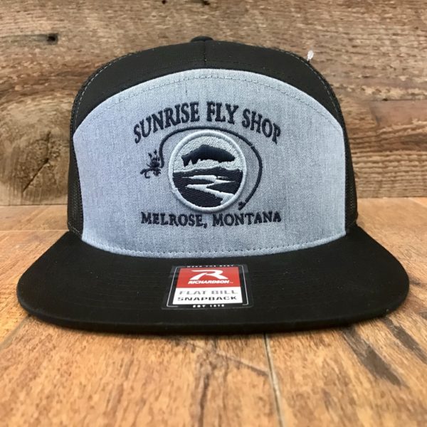 Sunrise Logo Hat | Panel Flatbill Trucker - Image 2
