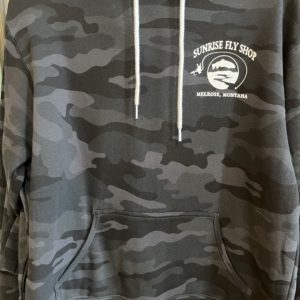 Trout Pattern Logo Hoody