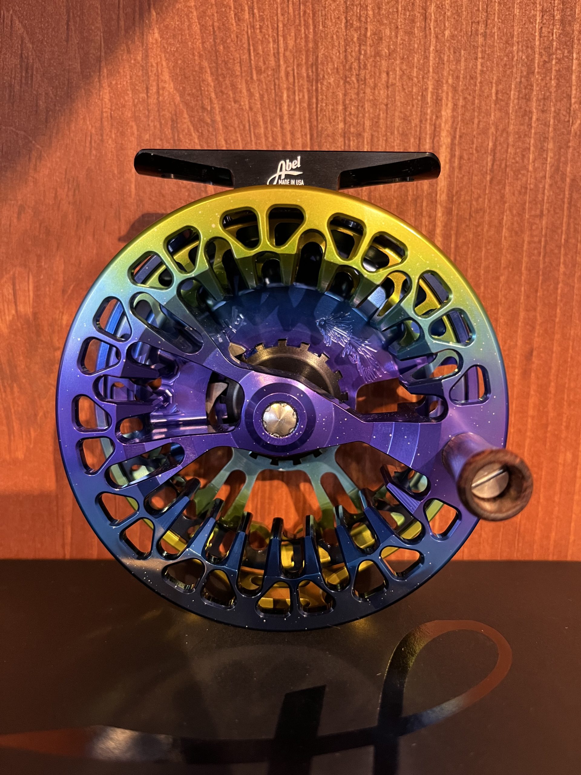 Abel Reels Vaya Fly Reel Northern Lights Fade