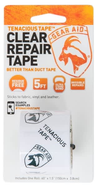 Tenacious Tape Roll Clear 1.5 x 60