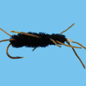 Pat's Rubber Leg Black