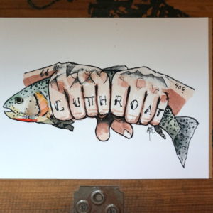 Cutthroat Print