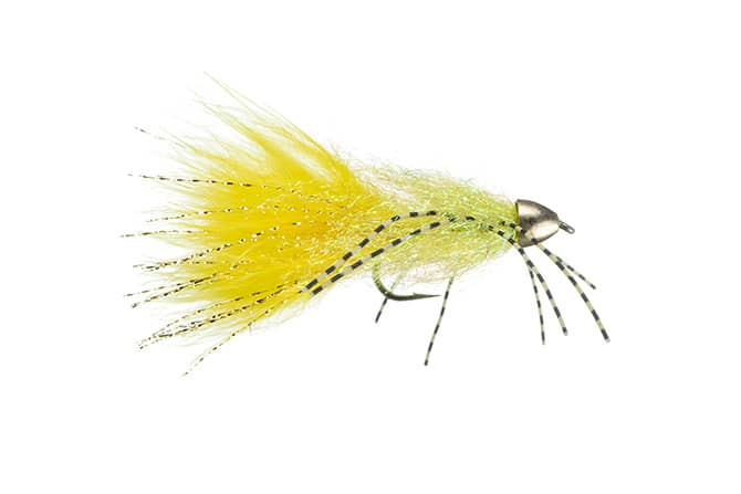 Beldar Rubber Leg, Streamer, Yellow/Black