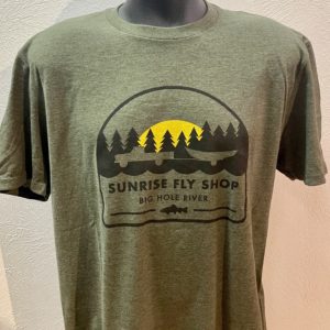 Sunrise Truck and Boat T Shirt