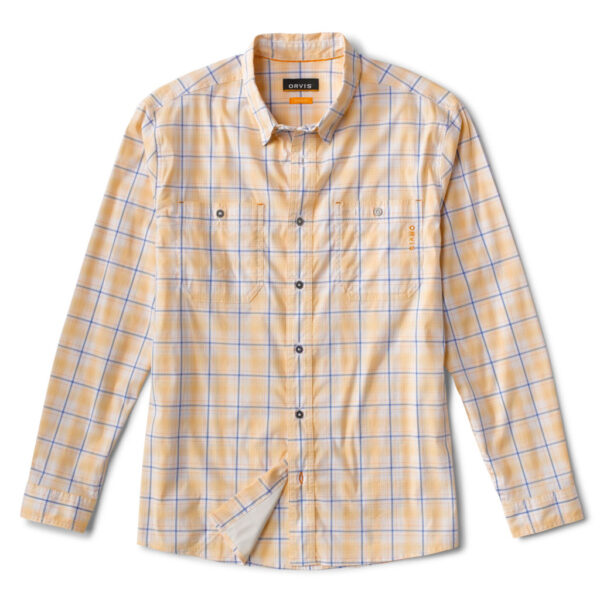 Orvis River Guide 2.0 Long Sleeved Plaid Shirt | Sunrise Logo