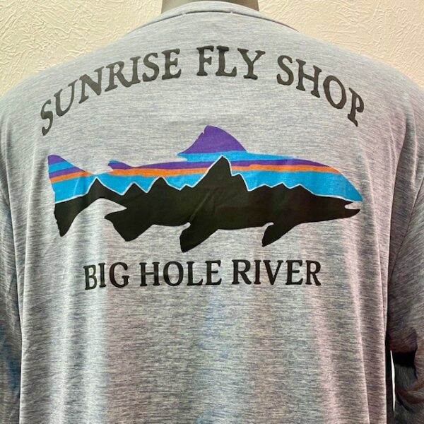 Patagonia Men's L/S Cap Cool Daily Fish Graphic Shirt - Image 3