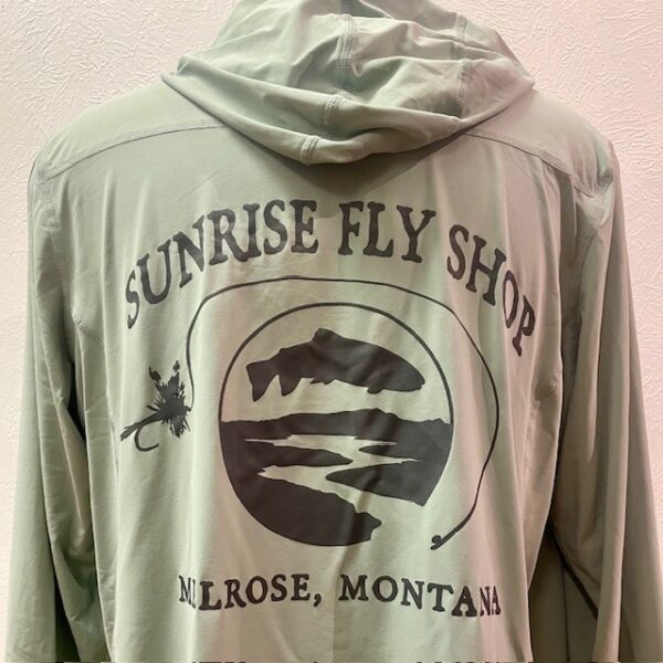Orvis Woman's Sun Defense Hoodie | Sunrise Logo - Image 3